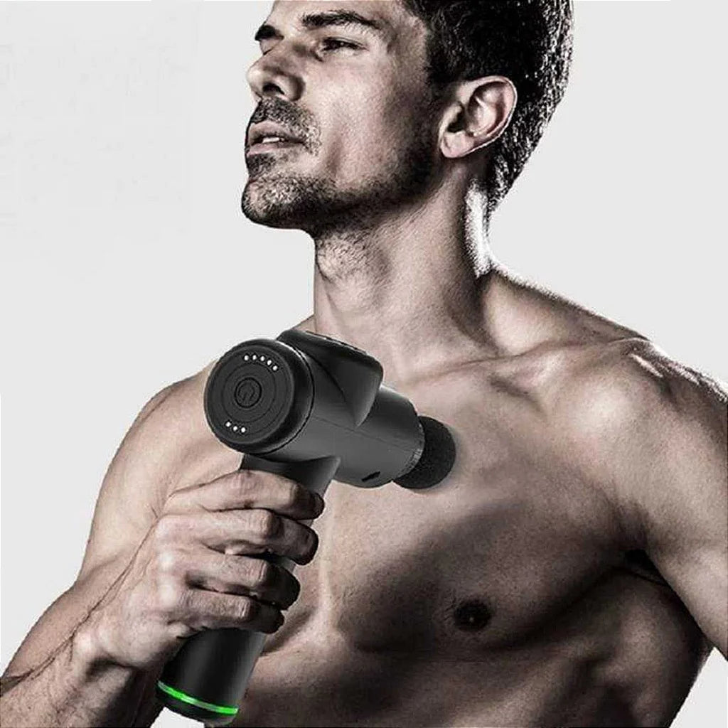 RelaxPro™ Pistola Massageadora Portátil